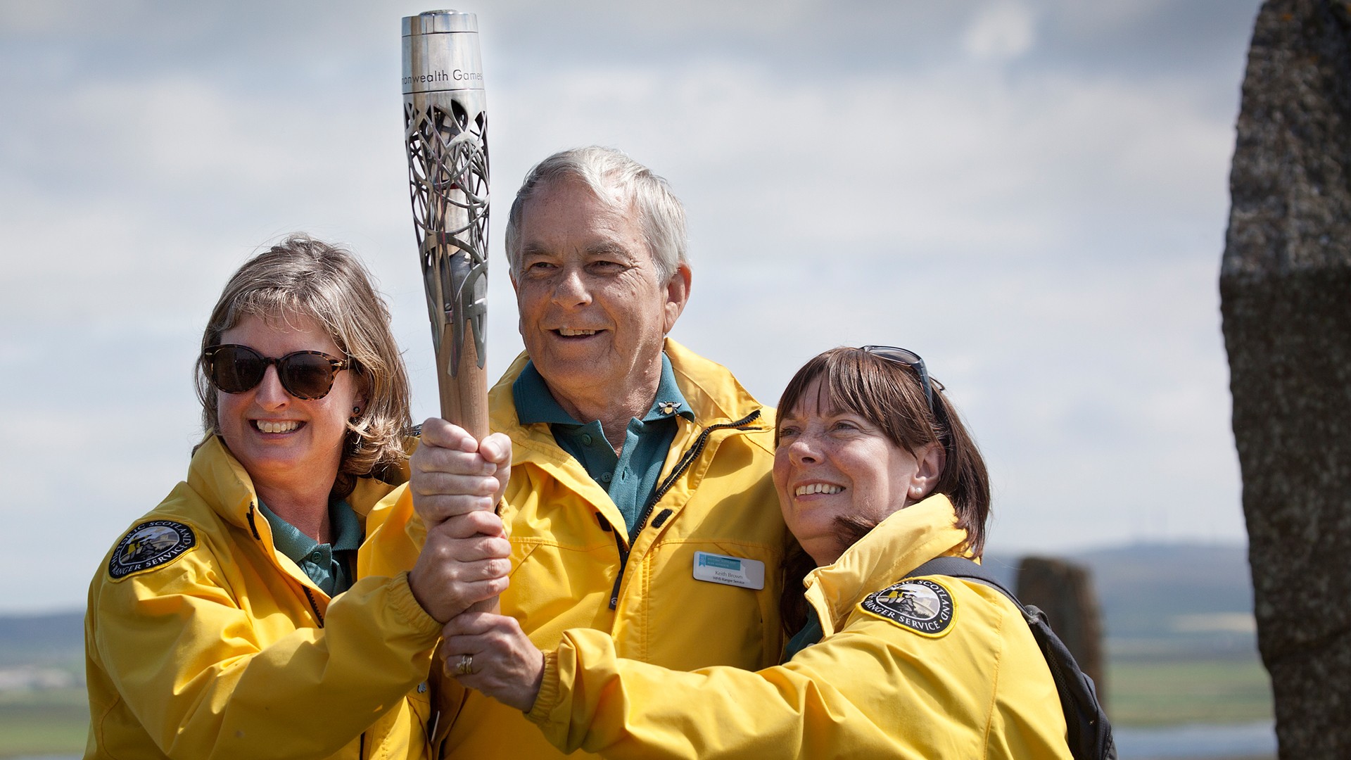 Commonwealth Games Baton Orkney